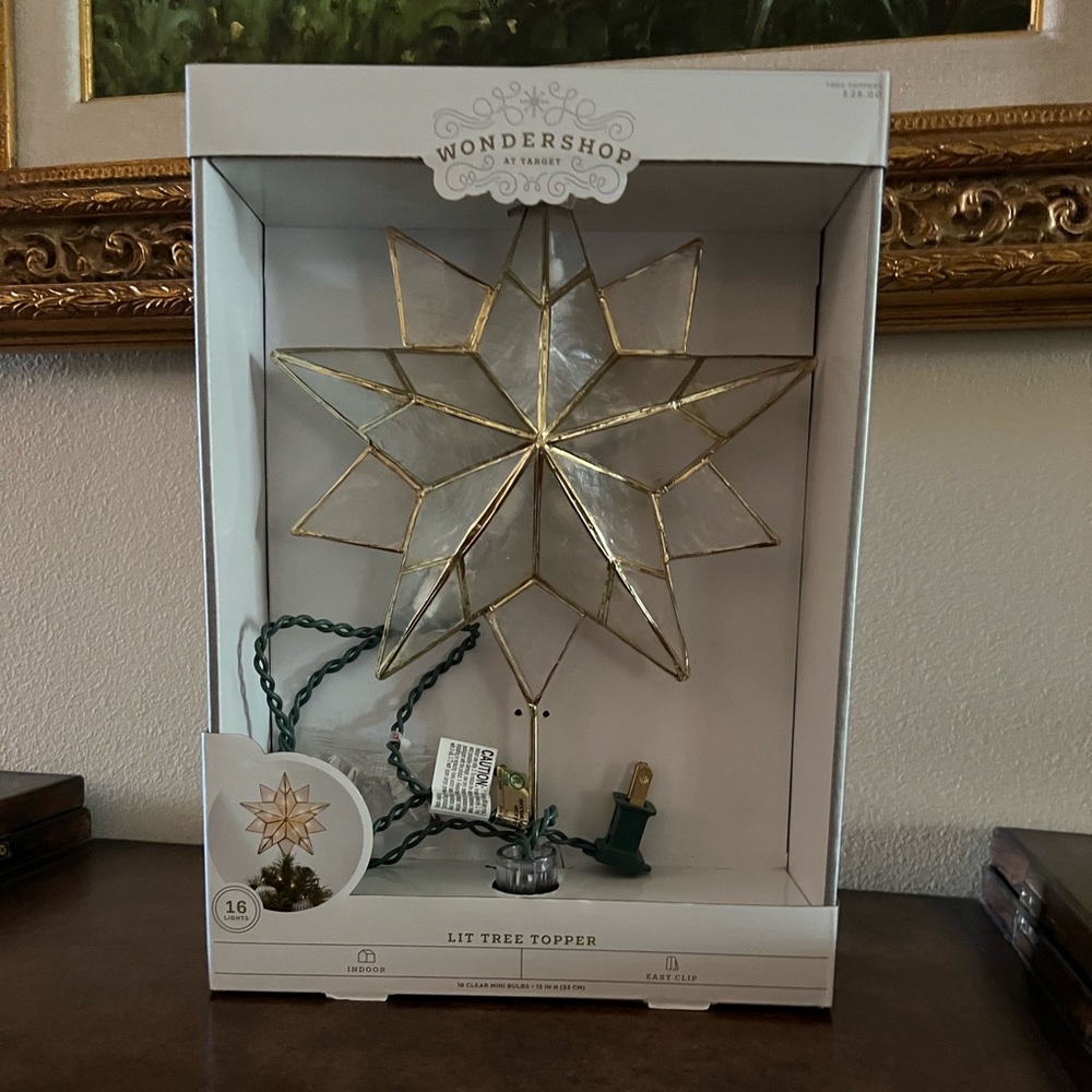 Christmas Star. NWT.